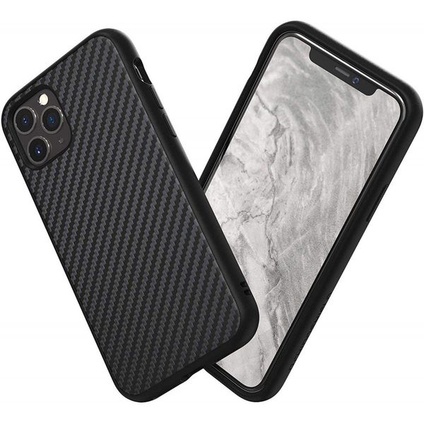 RhinoShield Coque SolidSuit iPhone 11 Pro - Carbon Fiber Black