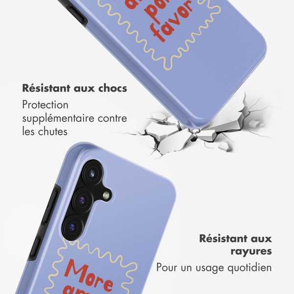 Selencia Coque arrière Vivid Samsung Galaxy S25 FE - More Amor