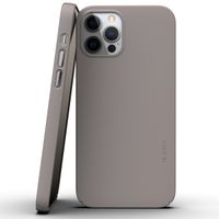 Nudient Coque Thin iPhone 12 (Pro) - Clay Beige