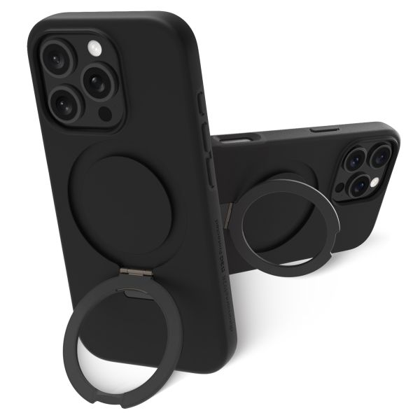 dbramante1928 Coque Iceland Ultra D3O avec MagSafe Stand Apple iPhone 16 Pro - Noir