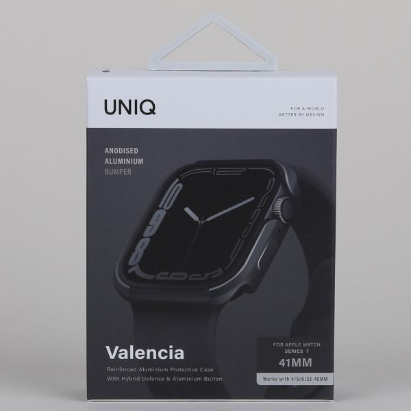Uniq Valencia Coque Apple Watch 4-6 / SE - 40/41 mm - Graphite