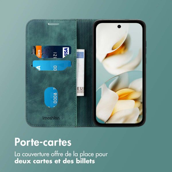 imoshion Étui de téléphone portefeuille Slim Google Pixel 9A - Vert