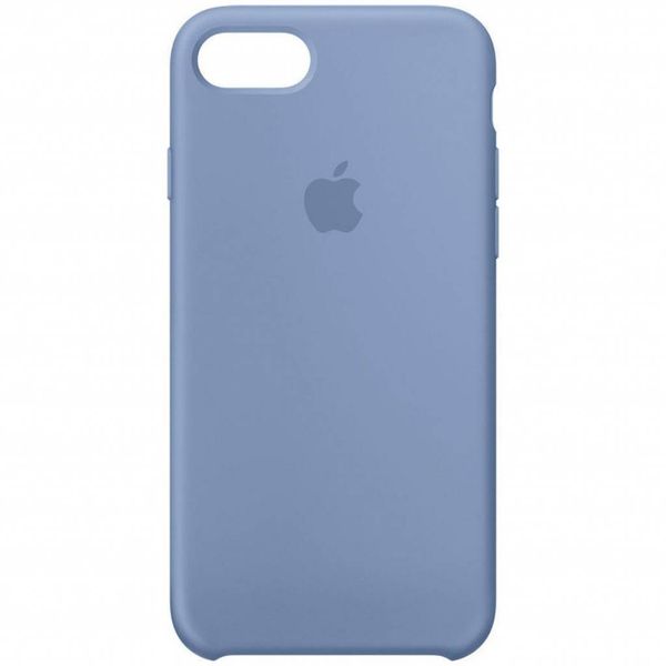 Apple Coque en silicone Apple iPhone SE (2022 / 2020) / 8 / 7 - Azure