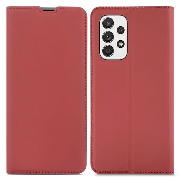 imoshion Étui de téléphone Slim Folio Samsung Galaxy A53 - Rouge