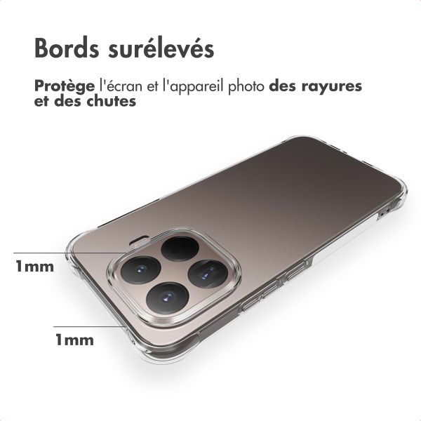 Accezz Coque Clear Xiaomi 15T Pro - Transparent