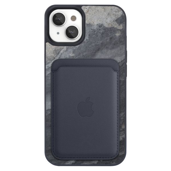 Woodcessories Coque Bumper MagSafe iPhone 15 - Stone Camo Gray Black