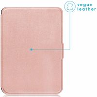 imoshion Étui de liseuse portefeuille Slim Soft Kobo Clara 2E / Tolino Shine 4 - Rose Doré