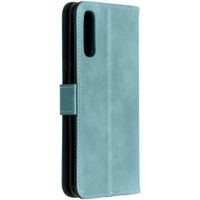 imoshion Étui de télephone portefeuille de luxe Samsung Galaxy A50 / A30s - Bleu clair