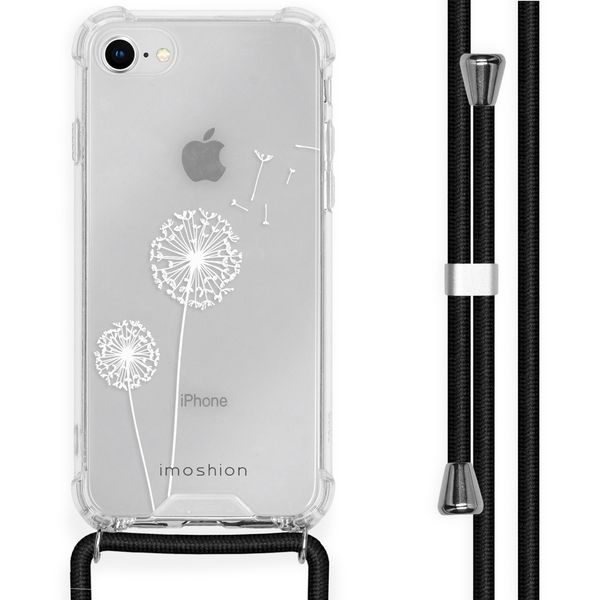 imoshion Coque Design avec cordon iPhone SE (2022 / 2020) / 8 / 7 - Dandelion