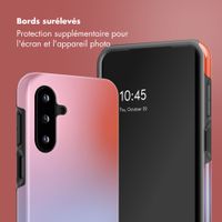 Selencia Coque arrière Vivid Samsung Galaxy A17 - Gradient Soft Blush