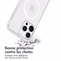 imoshion Coque Pailletée avec MagSafe Apple iPhone 15 Pro Max - Paillettes Transparent