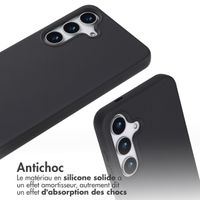 imoshion Coque en silicone avec cordon Samsung Galaxy S25 Plus - Noir