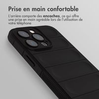 imoshion Coque arrière EasyGrip iPhone 13 Pro - Noir