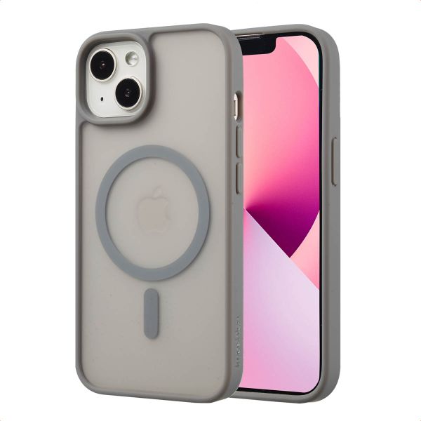 imoshion Coque Color Guard avec MagSafe iPhone 13 / 14 - Gris