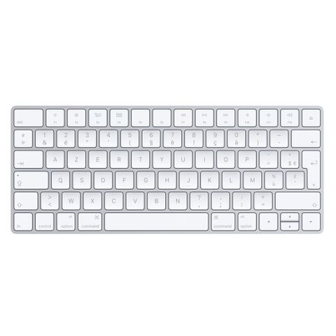 Apple Magic Keyboard - Clavier sans fil - AZERTY - Blanc