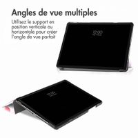 imoshion Coque tablette Design Trifold Samsung Galaxy Tab A11 Plus / A9 Plus - Cherry Check