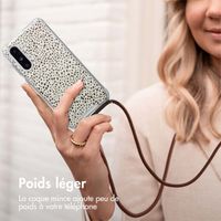 imoshion Coque Design avec cordon Samsung Galaxy A36 - Desert Dots