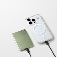 iDeal of Sweden MagSafe Powerbank Slim 5.000 mAh - Batterie externe sans fil - Sage Green