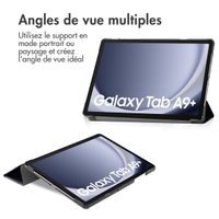 imoshion Coque tablette Design Trifold Samsung Galaxy Tab A9 Plus - Don't touch