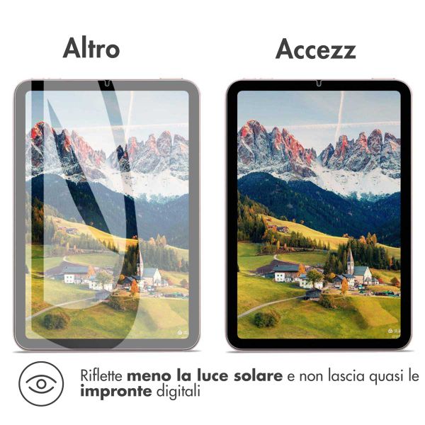 Accezz Protecteur d'écran Paper Feel Apple iPad 9 (2021) 10.2 pouces / iPad 8 (2020) 10.2 pouces / iPad 7 (2019) 10.2 pouces