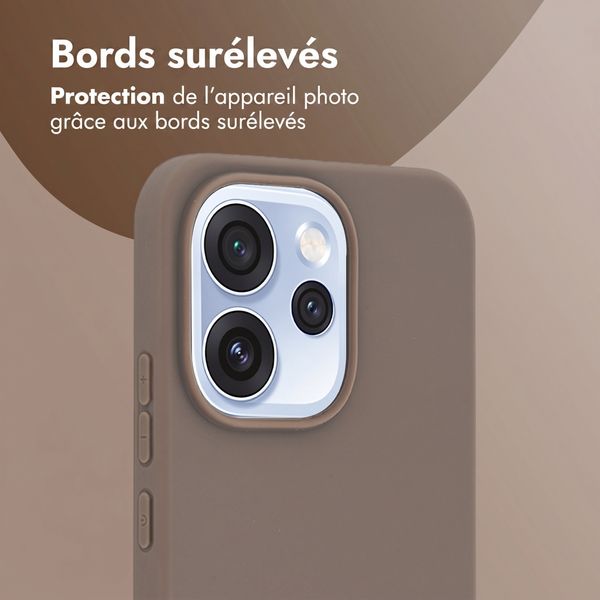 imoshion Coque Couleur Oppo Reno15 Pro (5G) - Marron
