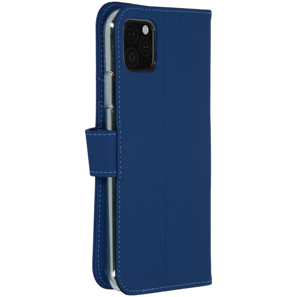 Accezz Étui de télephone Wallet Apple iPhone 11 Pro Max - Bleu