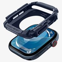 Spigen Coque Rugged Armor™ Apple Watch Series 10 - 46 mm - Bleu Marine