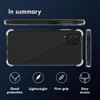 imoshion Shockproof Case Samsung Galaxy A12 - Transparent
