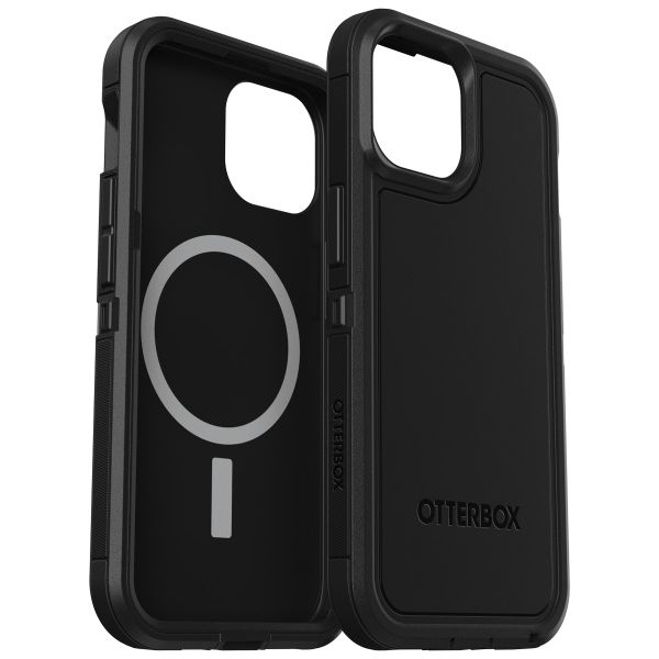 OtterBox Coque Defender Rugged avec MagSafe iPhone 15 - Noir