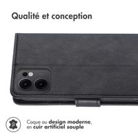imoshion Étui de télephone portefeuille Oppo Reno 13 F (5G) - Noir