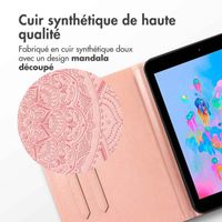 imoshion Coque tablette Apple iPad 9 (2021) 10.2 pouces / iPad 8 (2020) 10.2 pouces / iPad 7 (2019) 10.2 pouces - Rose Gold