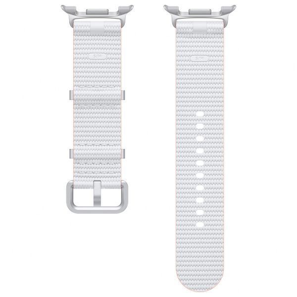 Samsung Bracelet Athleisure original Samsung Galaxy Watch 8 (40/44mm) / Classic (46mm) - S/M - Blanc
