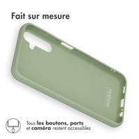 imoshion Coque Couleur Samsung Galaxy A14 (5G/4G) - Olive Green