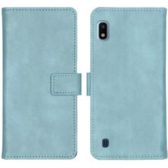 imoshion Étui de téléphone portefeuille Luxe Galaxy A10 - Bleu clair