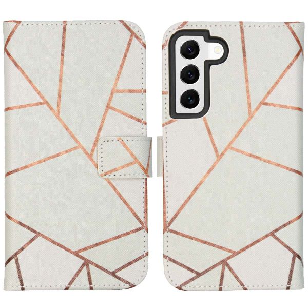 imoshion Coque silicone design Samsung Galaxy S22 - White Graphic