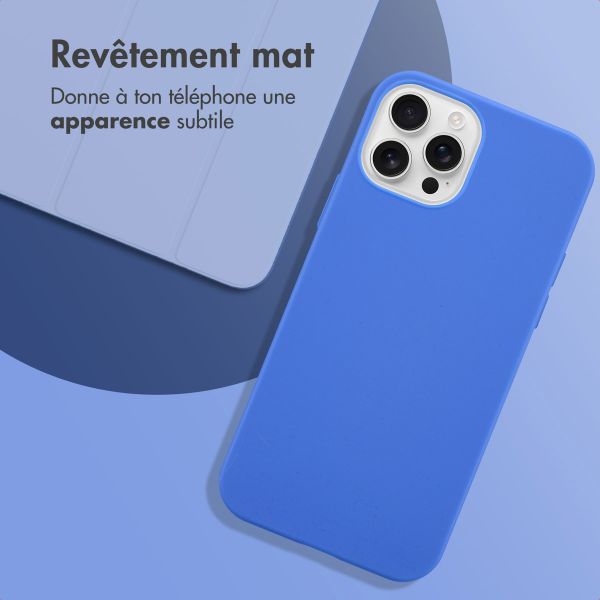 imoshion Coque Couleur Apple iPhone 12 (Pro) - Cobalt Blue