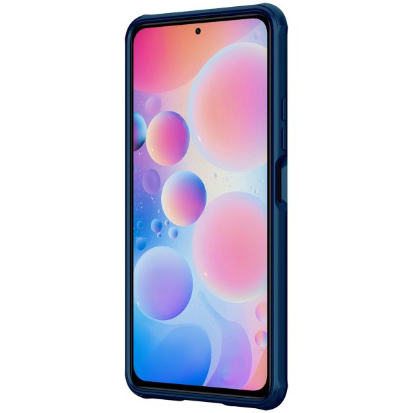 Nillkin Coque CamShield Pro Xiaomi Poco F3 - Bleu