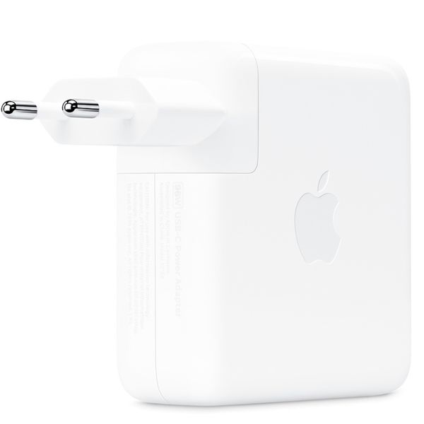 Apple Adaptateur secteur USB-C d’origine - Chargeur MacBook - 96W - Blanc