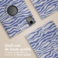 imoshion&#x20;Coque&#x20;tablette&#x20;Design&#x20;rotatif&#x20;&#xE0;&#x20;360&#xB0;&#x20;Lenovo&#x20;Tab&#x20;M11&#x20;-&#x20;White&#x20;Blue&#x20;Stripes
