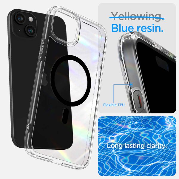 Spigen Coque Ultra Hybrid MagSafe Apple iPhone 15 - Noir