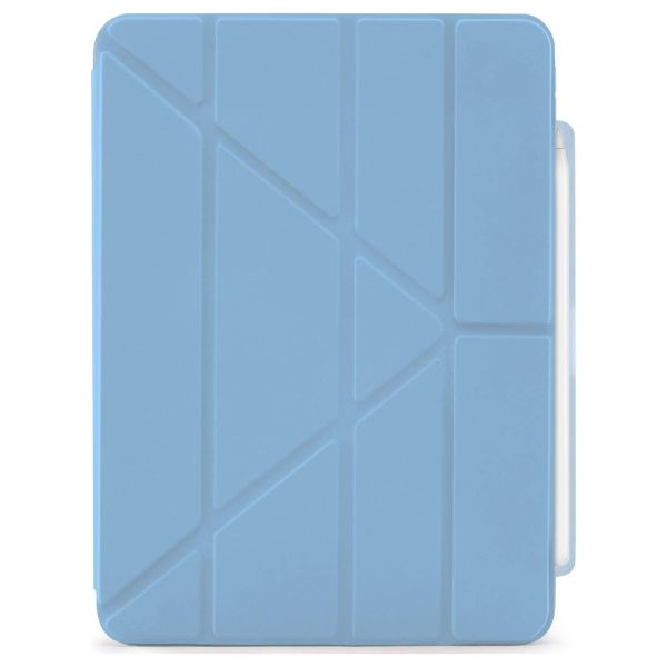 Pipetto Origami No3 Pencil Case iPad Air 11 pouces (2024) M2 / Air 5 (2022) / Air 4 (2020) - Bleu clair