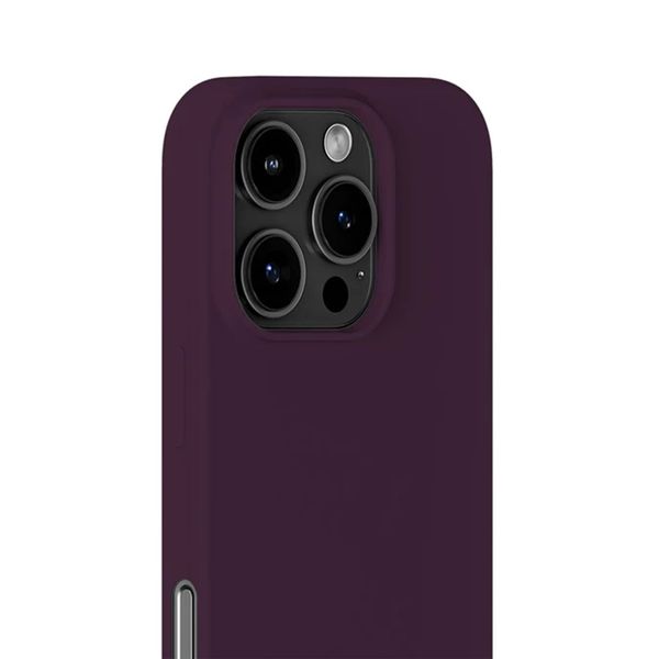 Holdit Coque Silicone Apple iPhone 16 Pro - Deep Plum