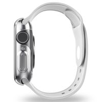 Uniq Garde Coque Hybride Apple Watch avec protection d'écran Apple Watch 4-6 / SE - 44 mm - Dove (Clear)