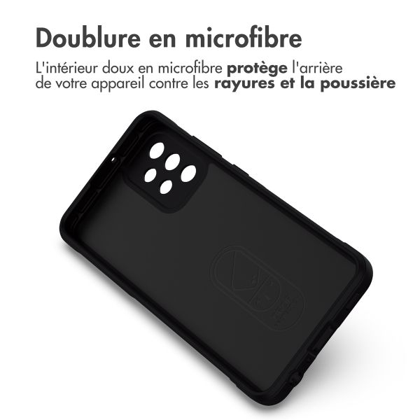 imoshion Coque arrière EasyGrip Samsung Galaxy A32 (4G) - Noir