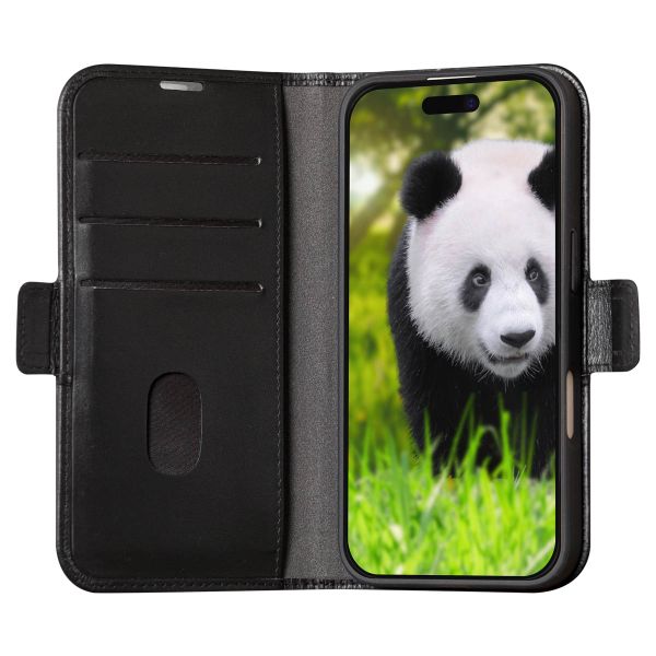 dbramante1928 Étui de télephone portefeuille Apple iPhone 16 Plus - Noir