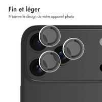 imoshion Protection d'objectif d'appareil photo (pack de 2) Apple iPhone 17 Pro / 17 Pro Max - Transparent