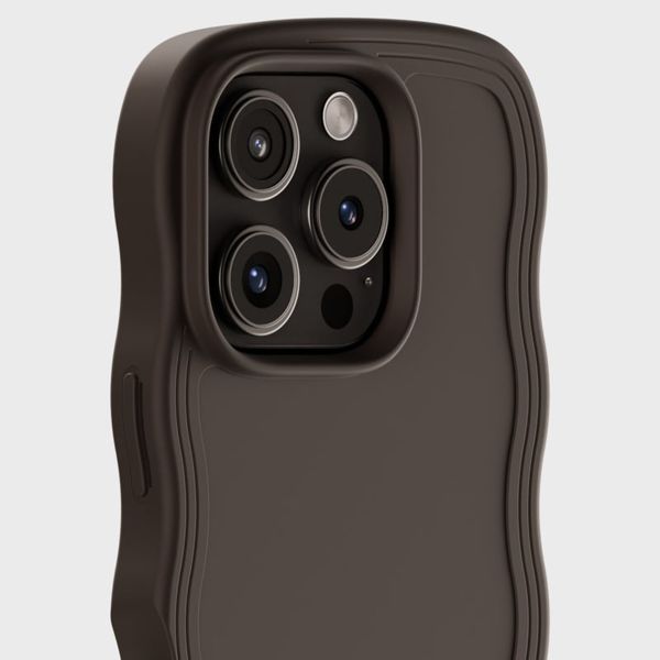 Holdit Coque Wavy Apple iPhone 16 Pro Max - Chocolate