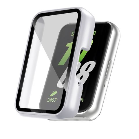 imoshion Coque rigide à couverture complète Samsung Galaxy Fit 3 - Argent