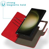 imoshion Etui de télephone luxe 2-en-1 amovible Samsung Galaxy S24 Ultra - Rouge
