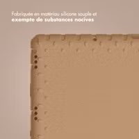 imoshion Coque kidsproof avec poignée Samsung Galaxy Tab A11 Plus / A9 Plus - Marron